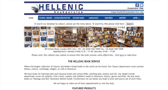 Desktop Screenshot of hellenicbookservice.com